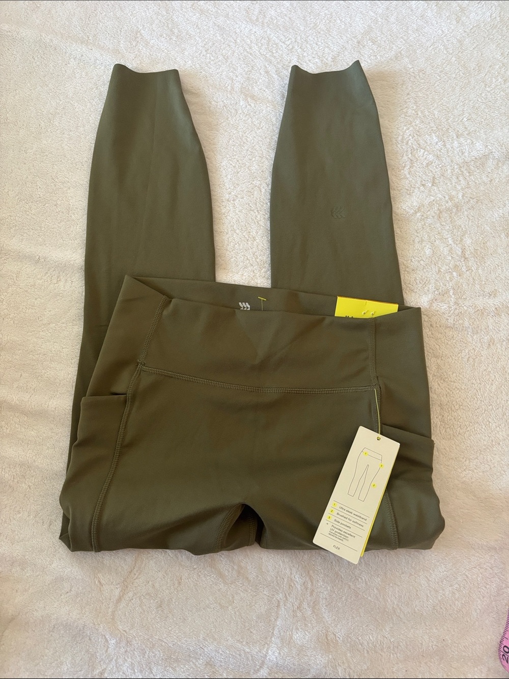 all in motion Olive Green High-Rise Leggings with Side Pocket